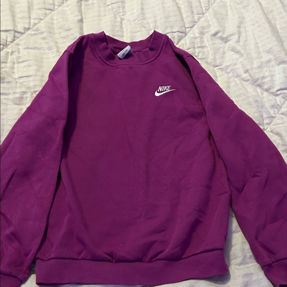Nike Magenta Crewneck Sweatshirt